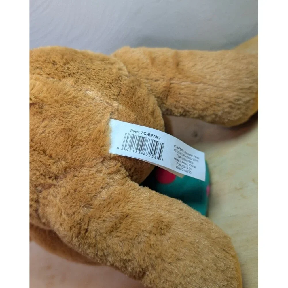 Rinco Brown Bear Stocking and Hat Christmas Teddy Bear 9